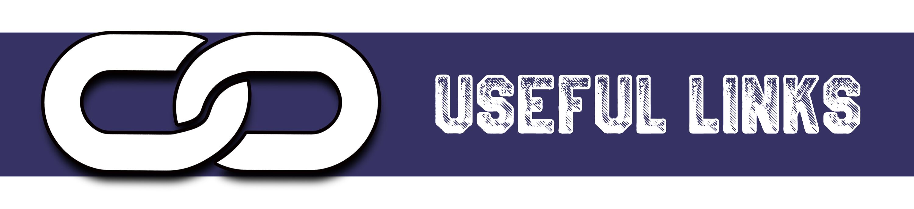 Useful links banner